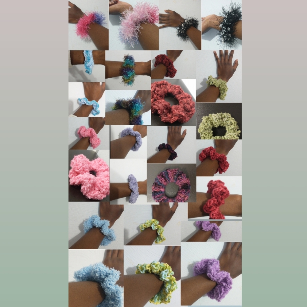 13 Scrunchies for $20! Handmade